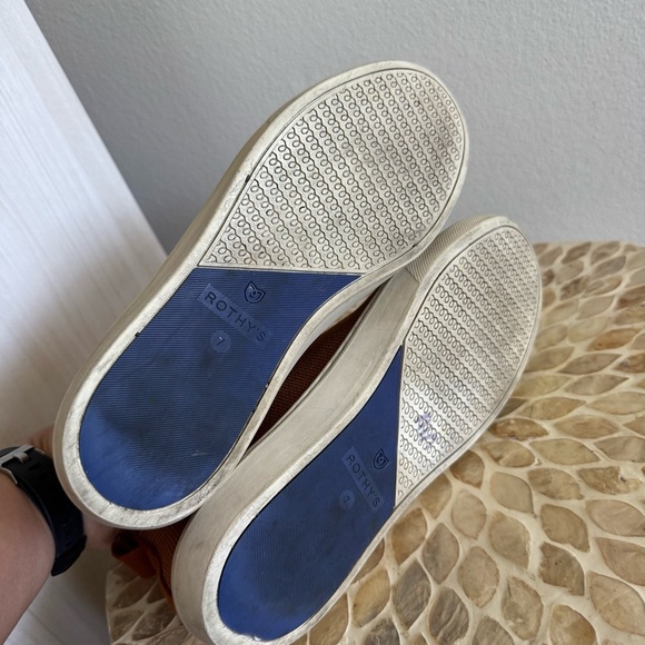 ROTHY'S The Chelsea Fawn Knit High Top Ankle
Pull On Boot size 7 - Picture 7 of 10